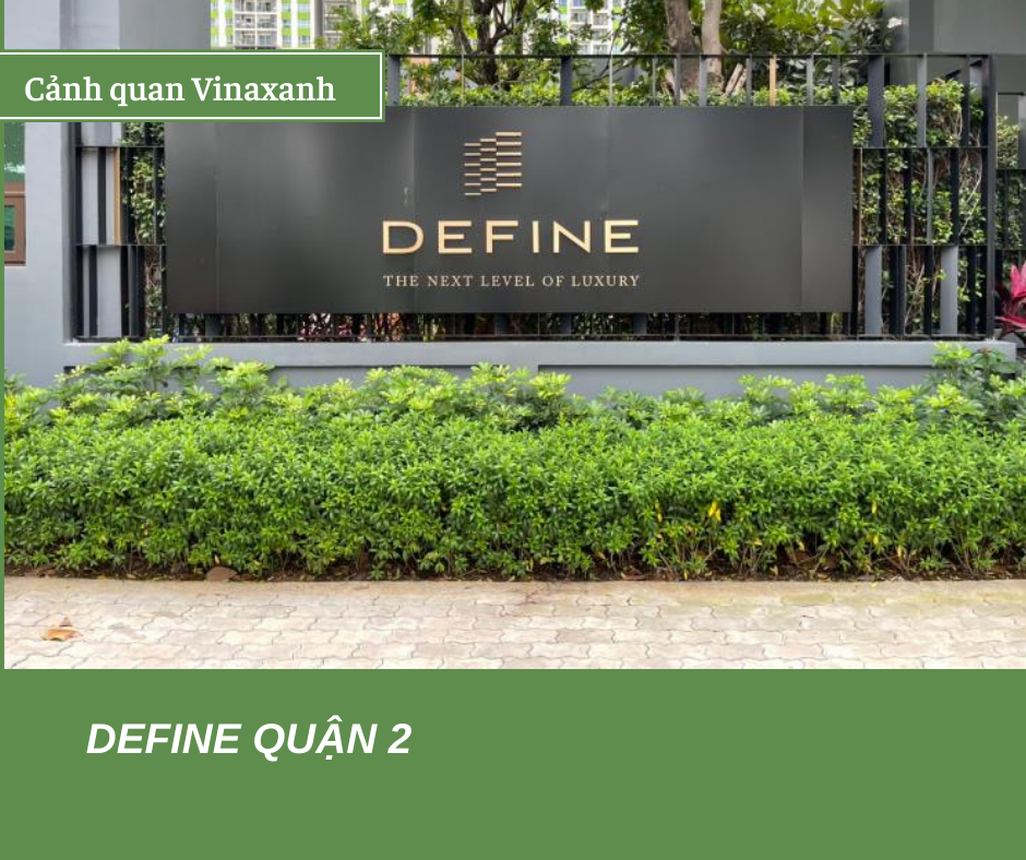 Thiết kế, thi công cảnh quan DEFINE - Quận 2